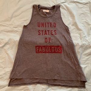 Abercrombie kids long tank, size XS(8)